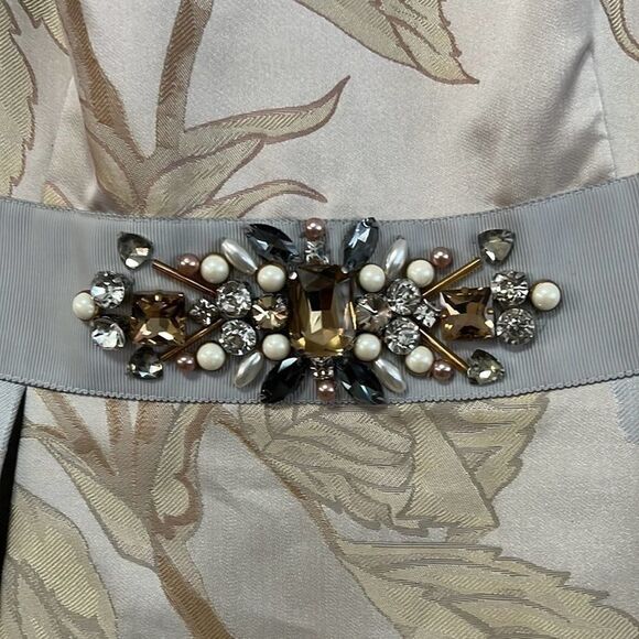 ELIZA J FLORAL JACQUARD FIT & FLARE NWT DRESS‎ SIZE 6 - Picture 5 of 10